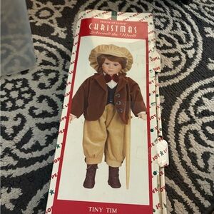 House of Lloyd Tiny Tim Doll - Brown and Cream